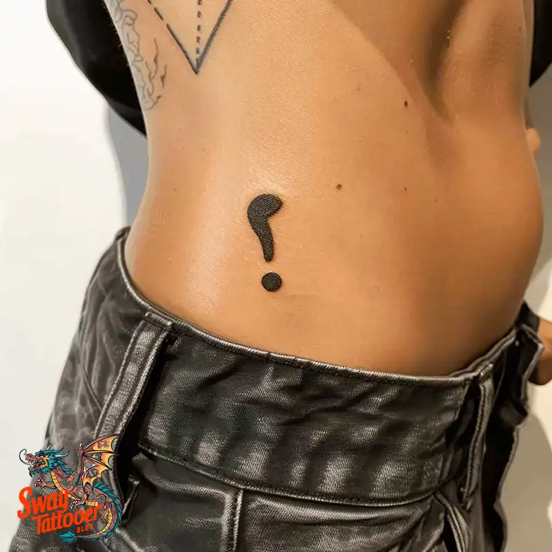 exclamation point tattoo