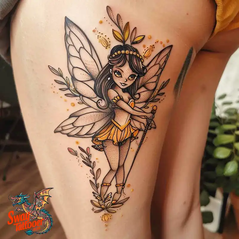 140 Fairy Tattoo Design Ideas: Meaning, Symbolism, & Styles 136 fairy 1