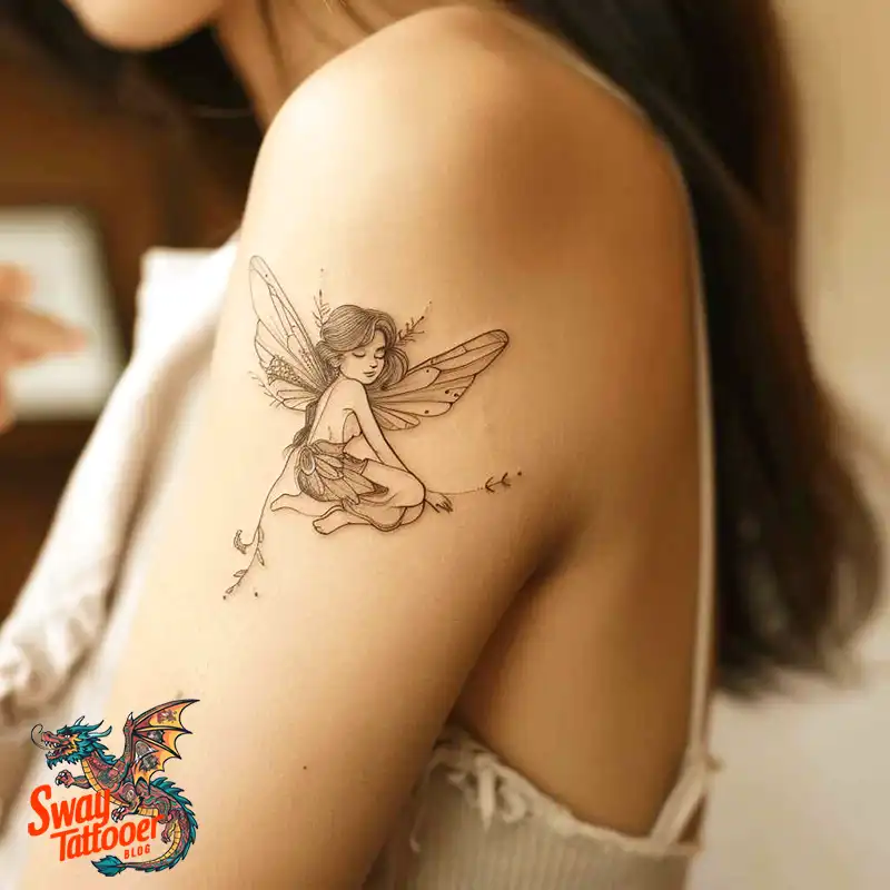 140 Fairy Tattoo Design Ideas: Meaning, Symbolism, & Styles 32 Fairy Tattoo Design Ideas