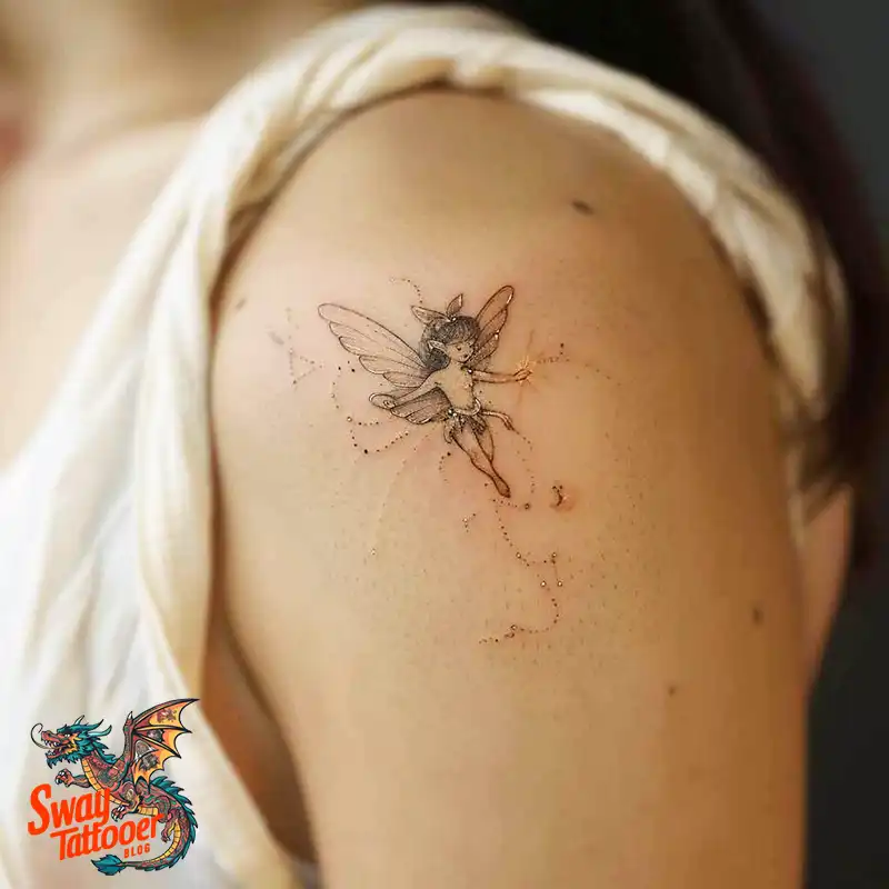 140 Fairy Tattoo Design Ideas: Meaning, Symbolism, & Styles 14 Fairy Tattoo Design Ideas