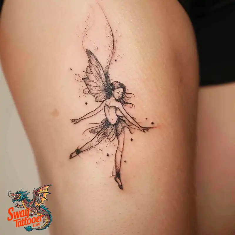 140 Fairy Tattoo Design Ideas: Meaning, Symbolism, & Styles 111 fairy26