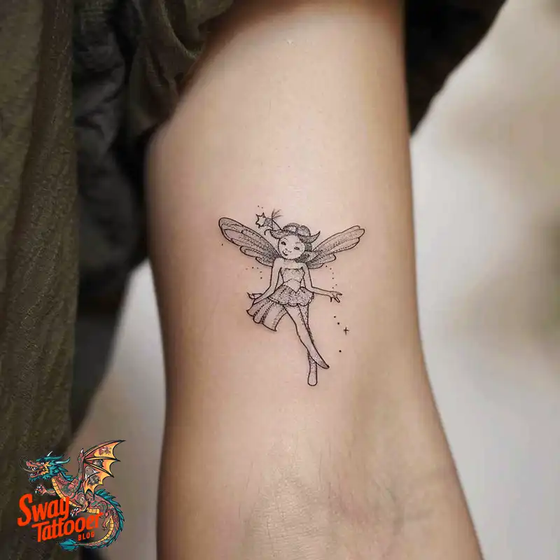 140 Fairy Tattoo Design Ideas: Meaning, Symbolism, & Styles 104 fairy33