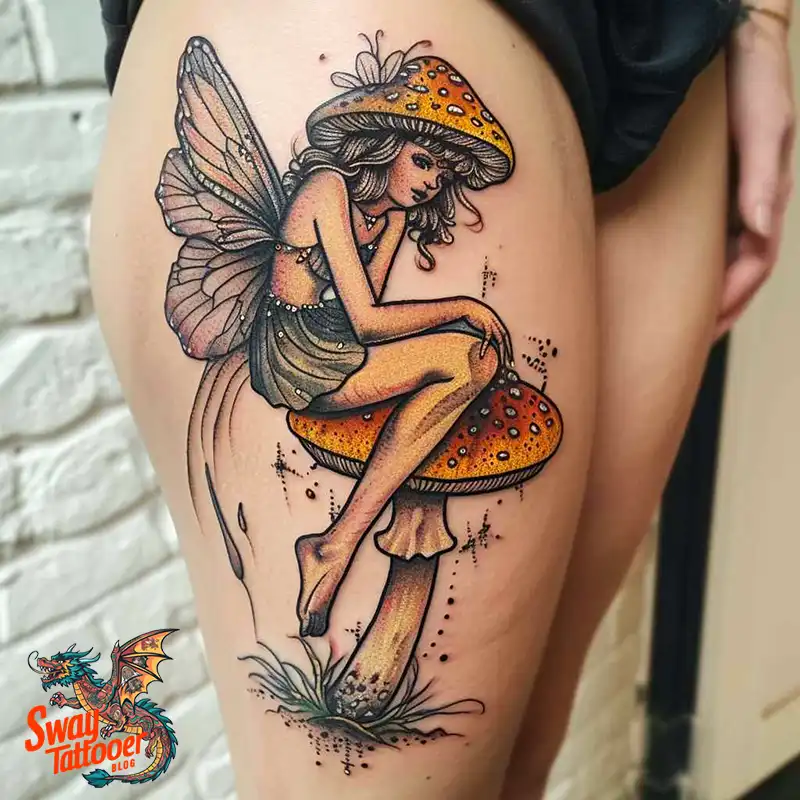 140 Fairy Tattoo Design Ideas: Meaning, Symbolism, & Styles 130 fairy7