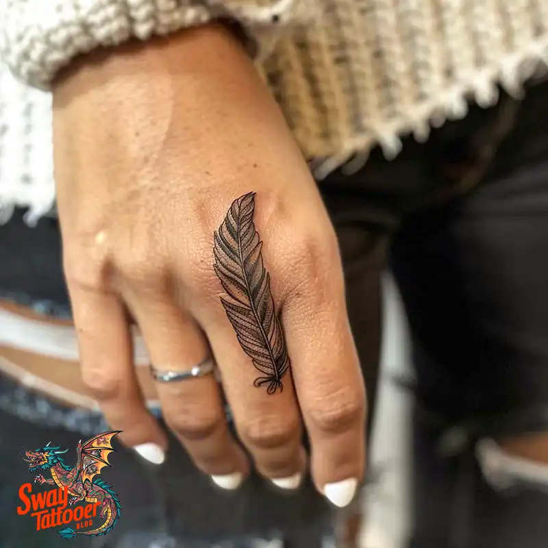 150 Feather Tattoo Designs with Deep Meanings Unveiled 35 Feather Tattoo Designs