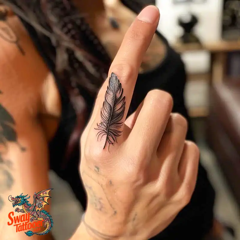 150 Feather Tattoo Designs with Deep Meanings Unveiled 33 Feather Tattoo Designs