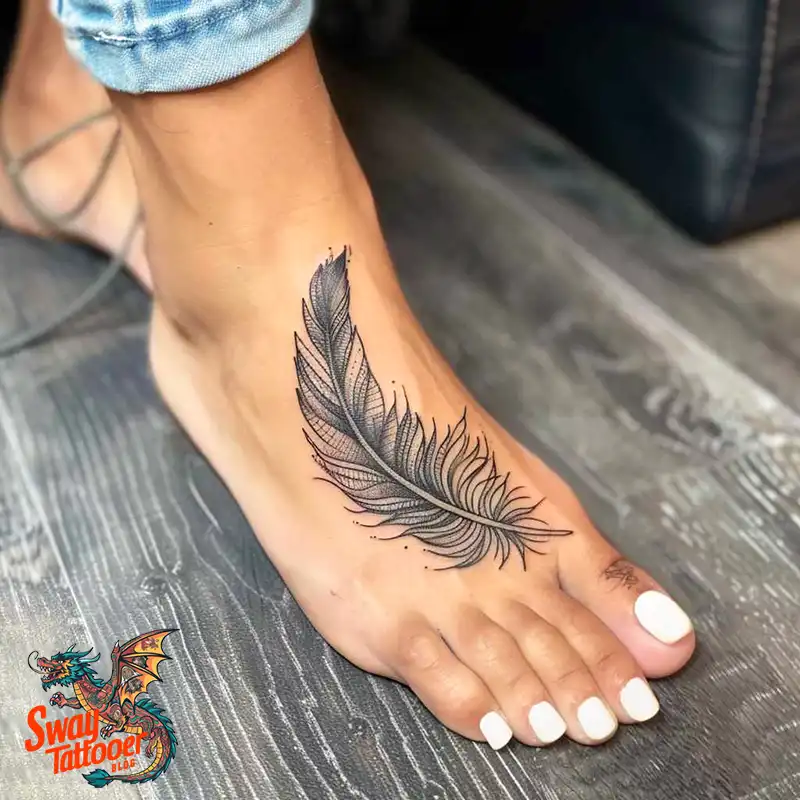 150 Feather Tattoo Designs with Deep Meanings Unveiled 31 Feather Tattoo Designs