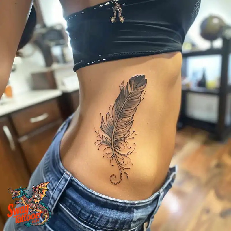 150 Feather Tattoo Designs with Deep Meanings Unveiled 24 Feather Tattoo Designs