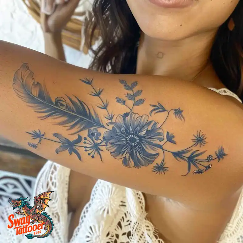 150 Feather Tattoo Designs with Deep Meanings Unveiled 5 Feather Tattoo Designs
