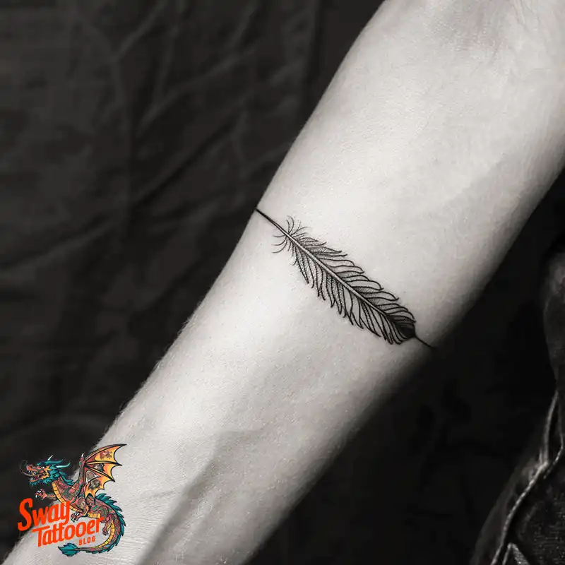 150 Feather Tattoo Designs with Deep Meanings Unveiled 131 feather18