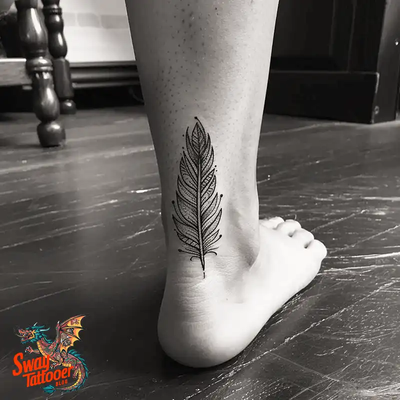 150 Feather Tattoo Designs with Deep Meanings Unveiled 124 feather25