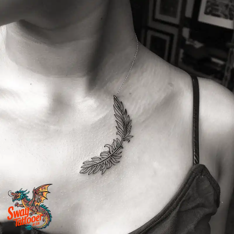 150 Feather Tattoo Designs with Deep Meanings Unveiled 121 feather28