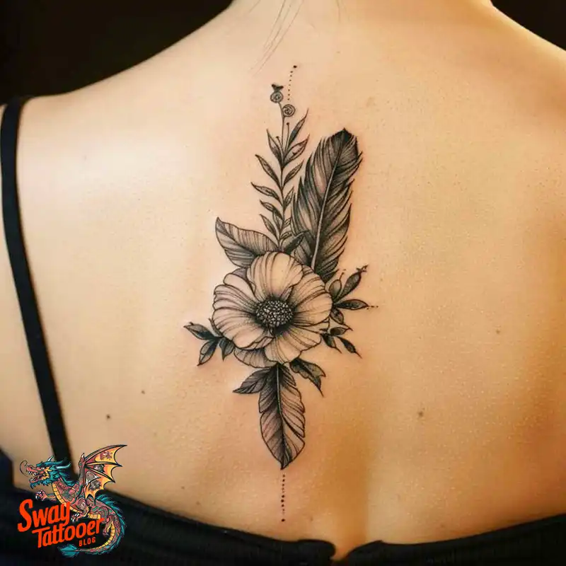 150 Feather Tattoo Designs with Deep Meanings Unveiled 136 feather3