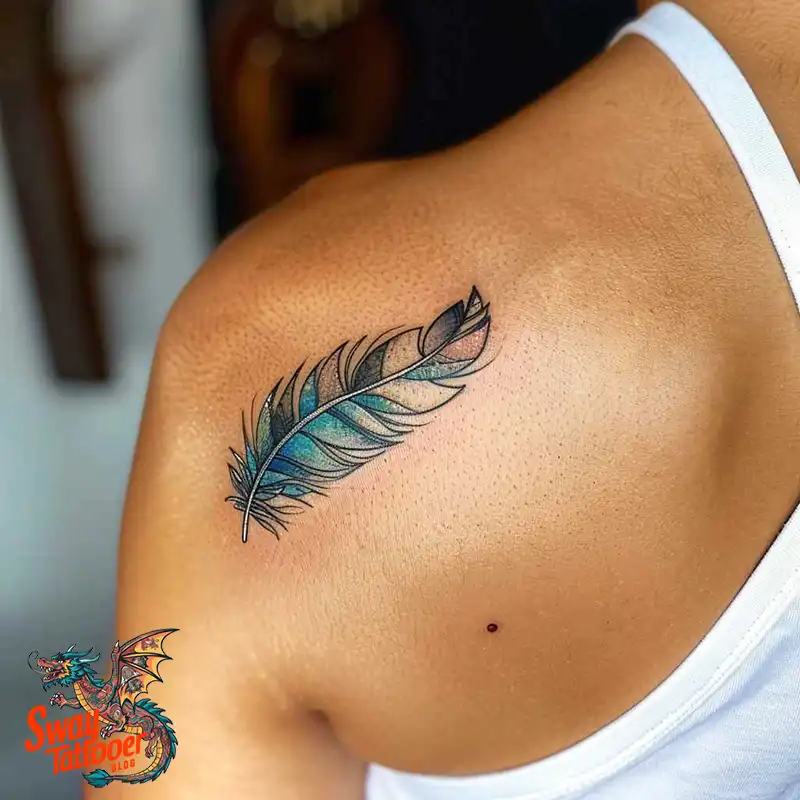150 Feather Tattoo Designs with Deep Meanings Unveiled 114 feather35