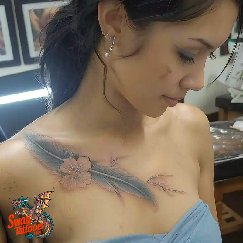 150 Feather Tattoo Designs with Deep Meanings Unveiled 96 feather57