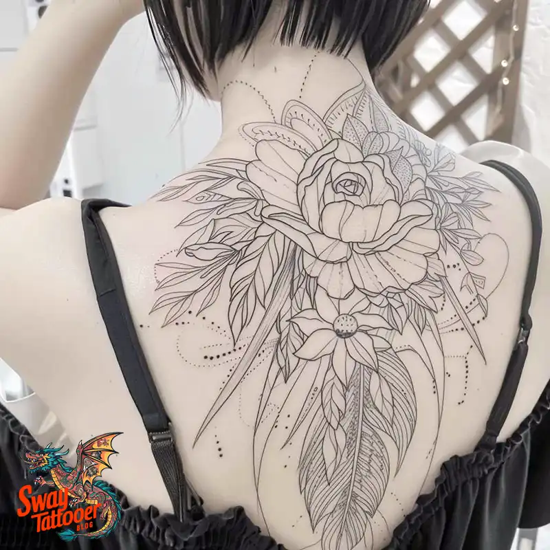 150 Feather Tattoo Designs with Deep Meanings Unveiled 83 feather66