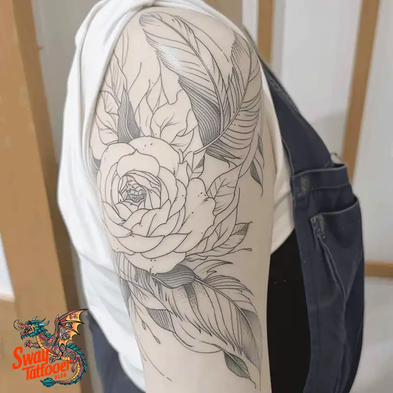 150 Feather Tattoo Designs with Deep Meanings Unveiled 82 feather67