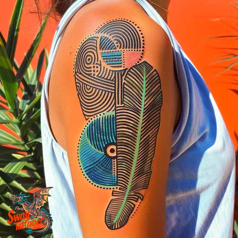 150 Feather Tattoo Designs with Deep Meanings Unveiled 76 Feather Tattoo