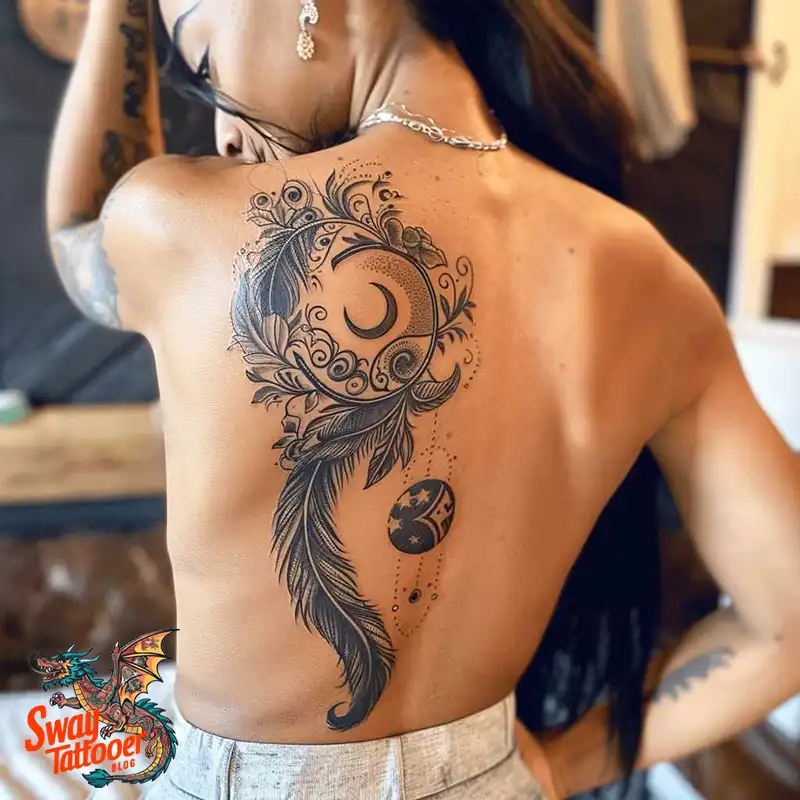 150 Feather Tattoo Designs with Deep Meanings Unveiled 73 Feather Tattoo