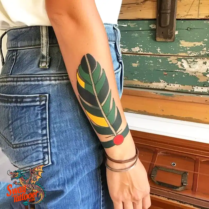 150 Feather Tattoo Designs with Deep Meanings Unveiled 69 Feather Tattoo
