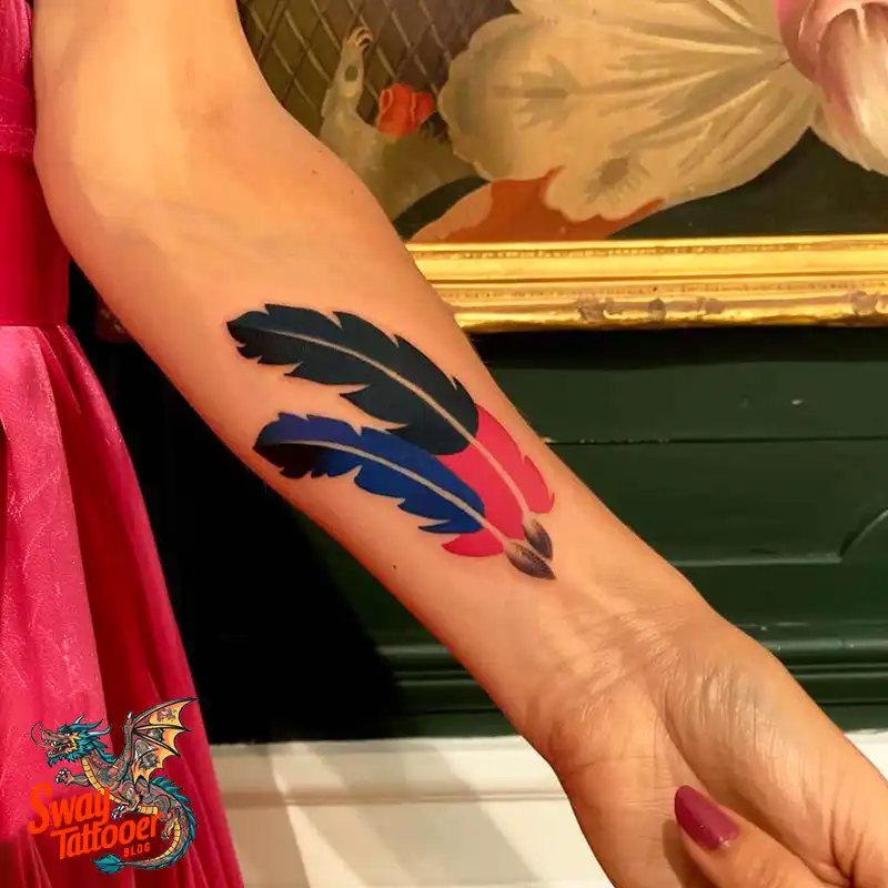 150 Feather Tattoo Designs with Deep Meanings Unveiled 62 Feather Tattoo Ideas