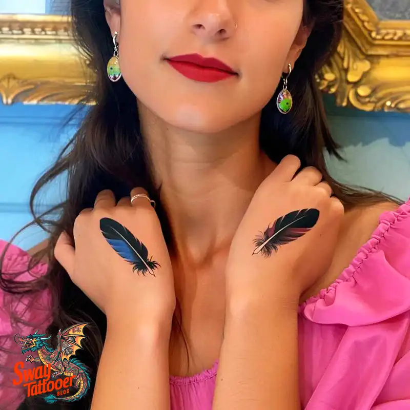 150 Feather Tattoo Designs with Deep Meanings Unveiled 61 Feather Tattoo Ideas