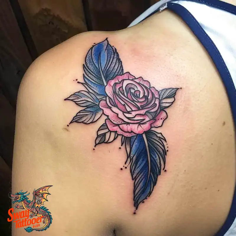 150 Feather Tattoo Designs with Deep Meanings Unveiled 142 feather9