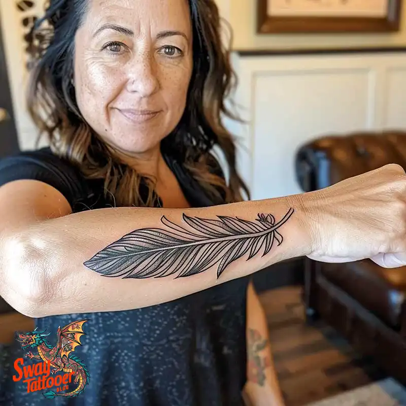 150 Feather Tattoo Designs with Deep Meanings Unveiled 56 Feather Tattoo Ideas