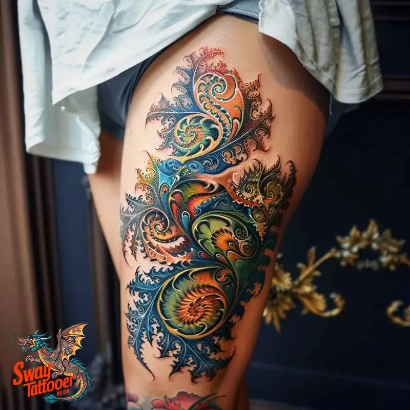 Fractal Tattoo Ideas