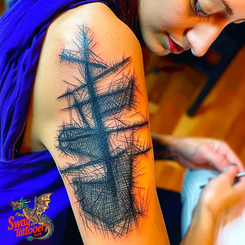 Fractal Tattoo Design