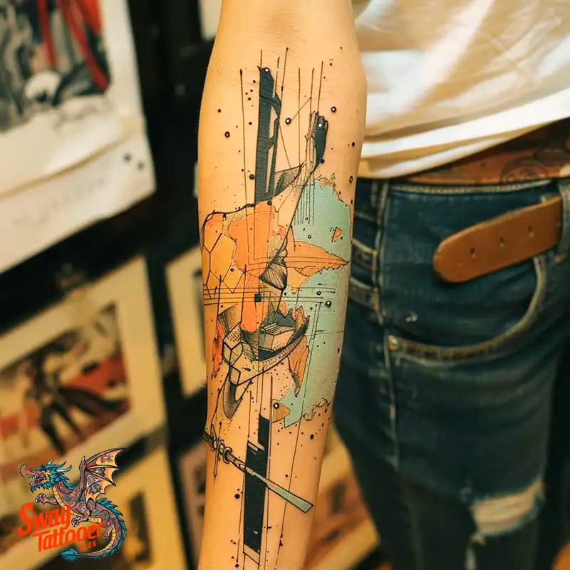 Fractal Tattoo Design