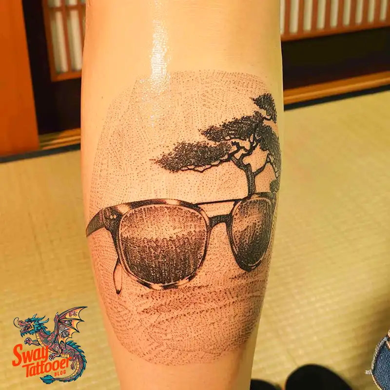 80 Glasses Tattoo Designs: Meaning, Art styles, and More 67 glasses11