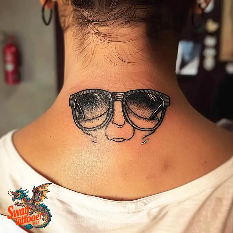 80 Glasses Tattoo Designs: Meaning, Art styles, and More 63 glasses14