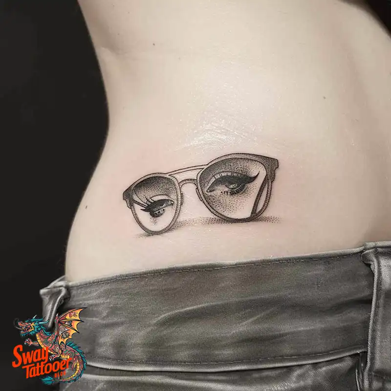 80 Glasses Tattoo Designs: Meaning, Art styles, and More 65 glasses16