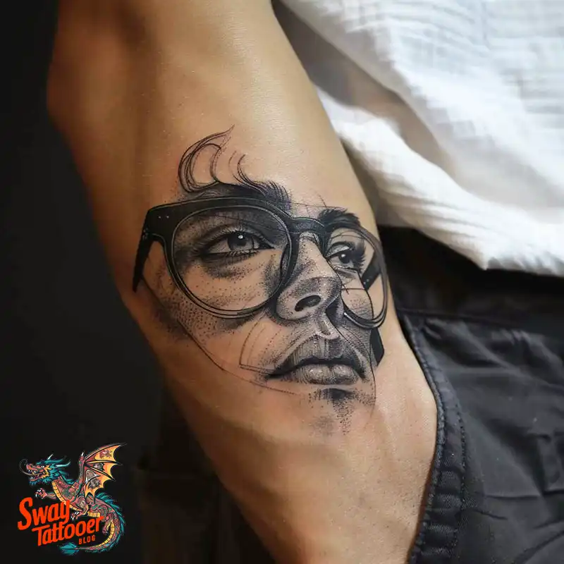 80 Glasses Tattoo Designs: Meaning, Art styles, and More 66 glasses17