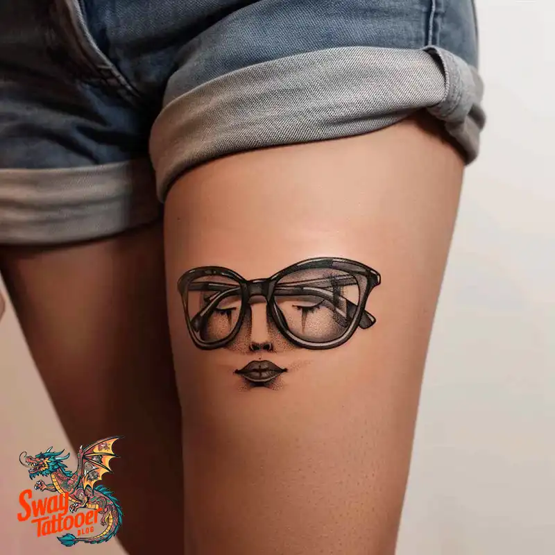80 Glasses Tattoo Designs: Meaning, Art styles, and More 59 Glasses Tattoo