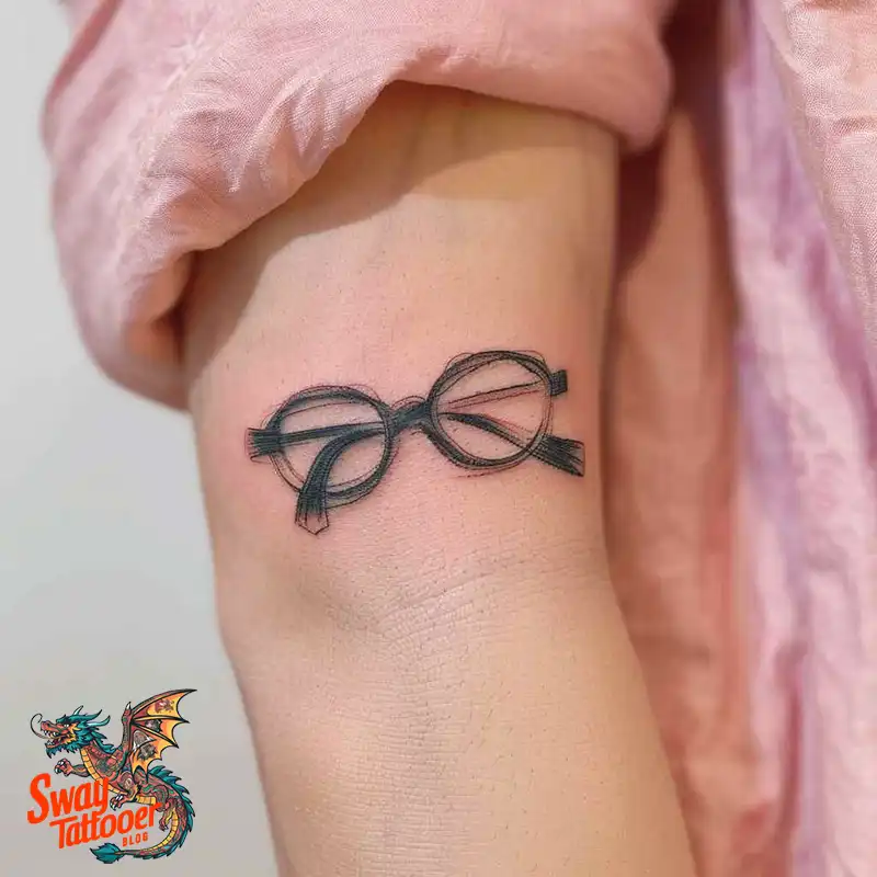 80 Glasses Tattoo Designs: Meaning, Art styles, and More 51 Glasses Tattoo