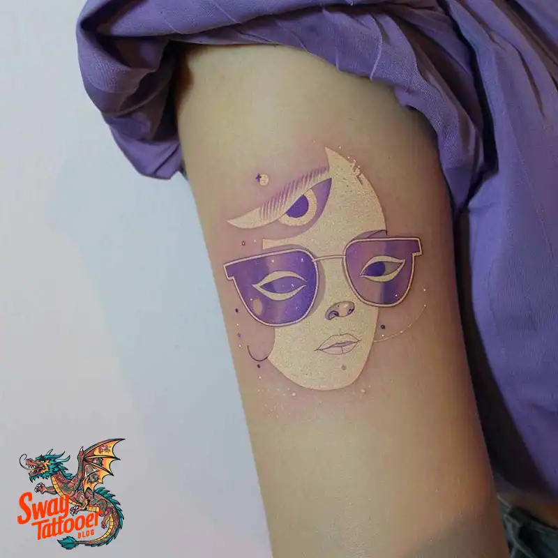 80 Glasses Tattoo Designs: Meaning, Art styles, and More 47 Glasses Tattoo