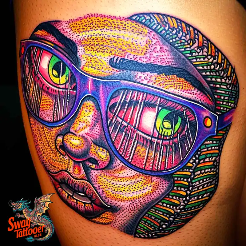 80 Glasses Tattoo Designs: Meaning, Art styles, and More 39 Glasses Tattoo