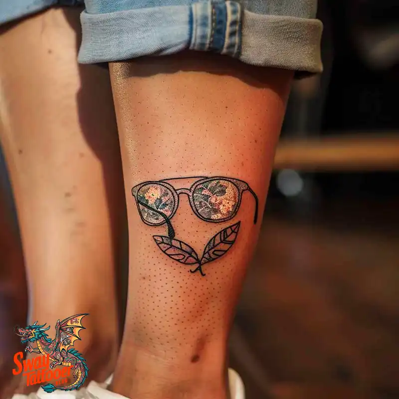 80 Glasses Tattoo Designs: Meaning, Art styles, and More 73 glasses4