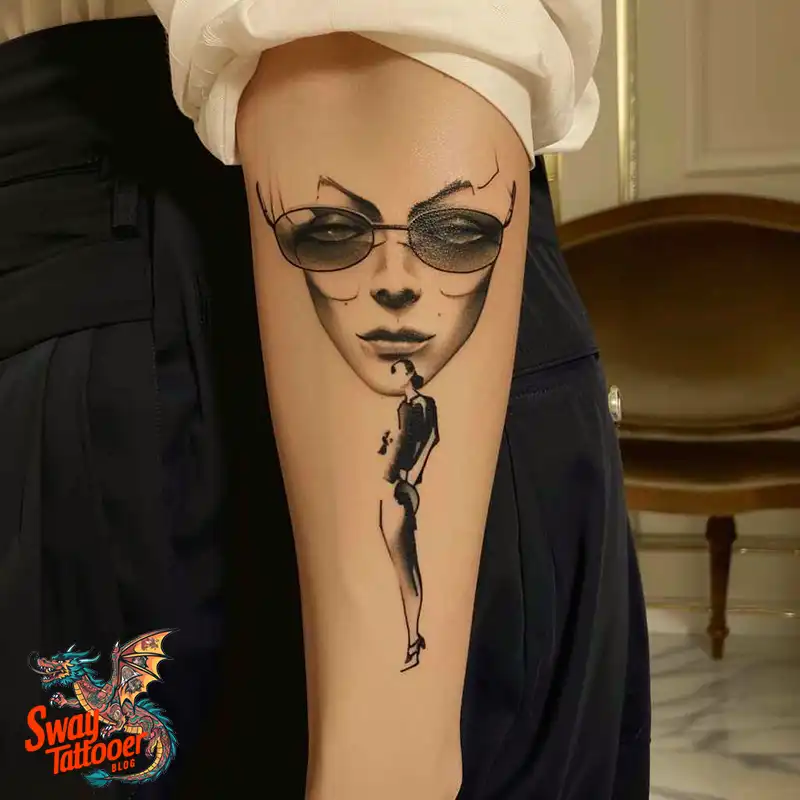 80 Glasses Tattoo Designs: Meaning, Art styles, and More 38 Glasses Tattoo