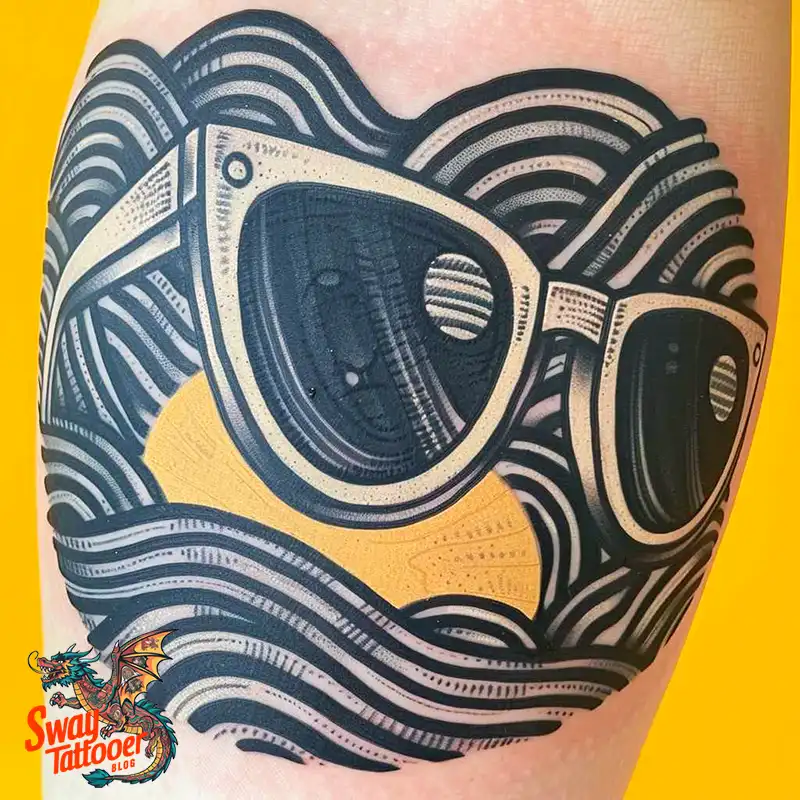 80 Glasses Tattoo Designs: Meaning, Art styles, and More 35 Glasses Tattoo