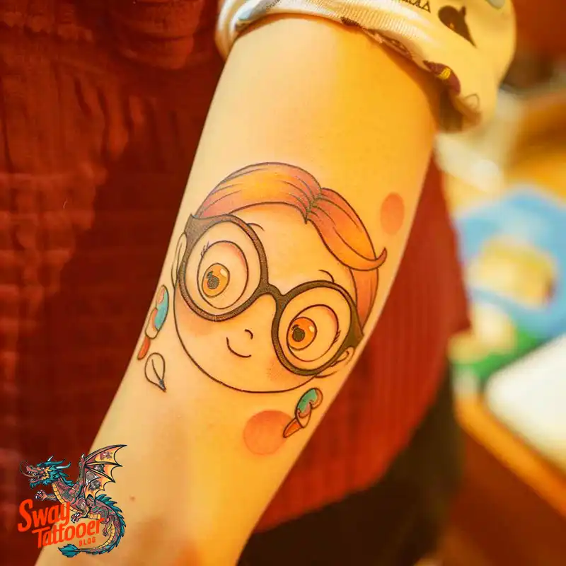 80 Glasses Tattoo Designs: Meaning, Art styles, and More 1 Glasses Tattoo Designs