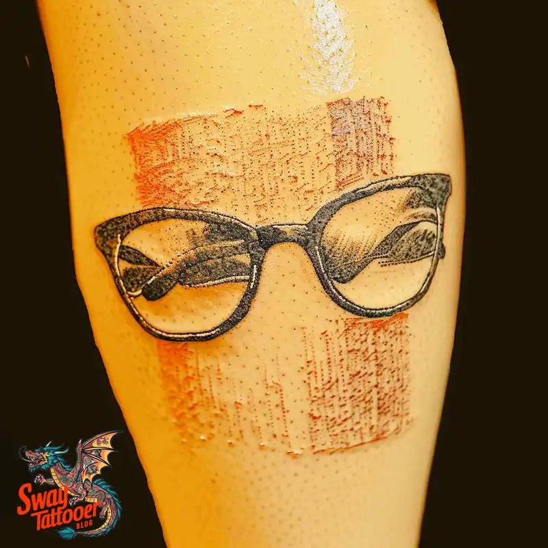 80 Glasses Tattoo Designs: Meaning, Art styles, and More 69 glasses9