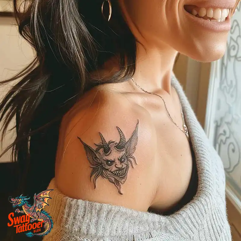Goblin Tattoo Design