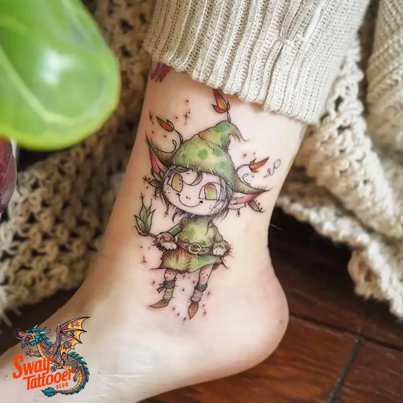 Goblin Tattoo Design