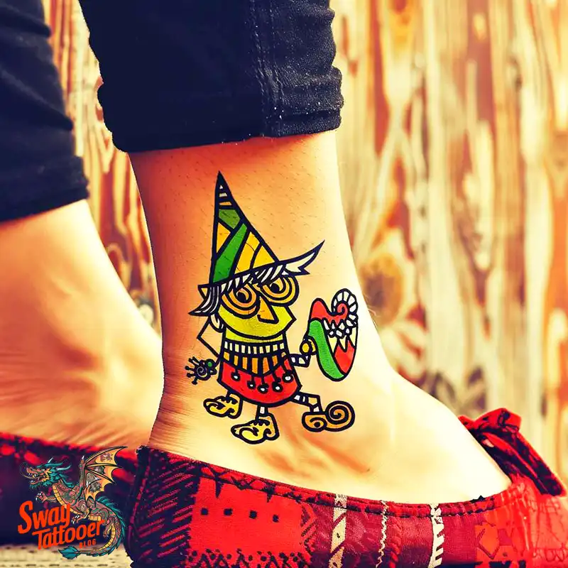 Goblin Tattoo Design