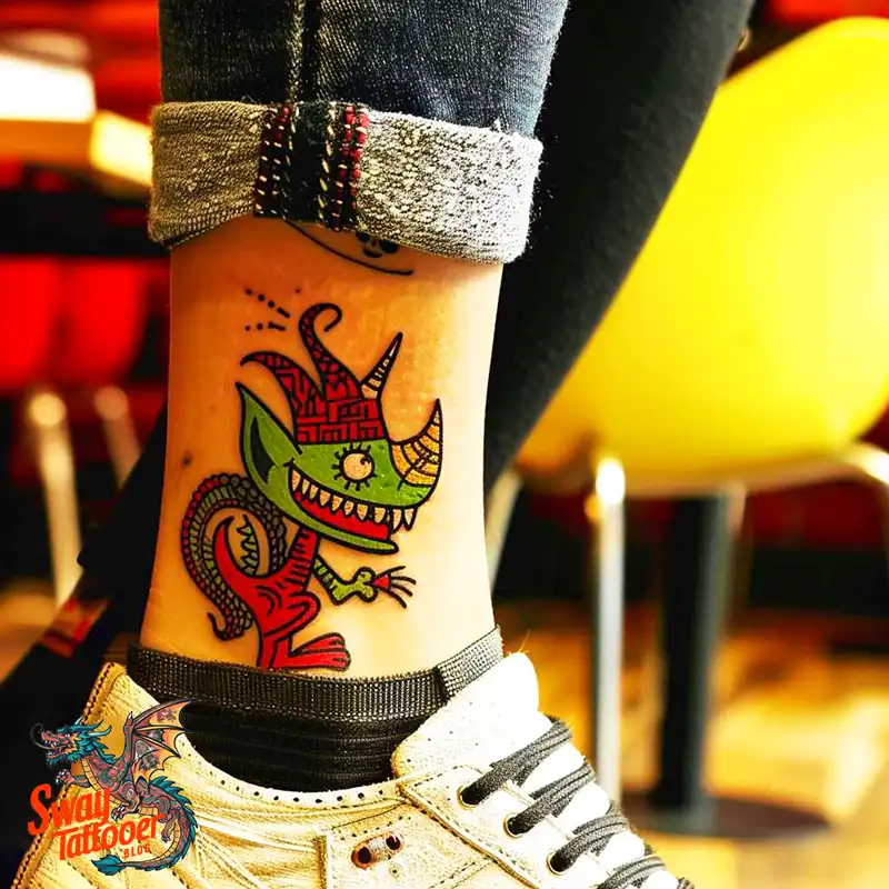 Goblin Tattoo Design