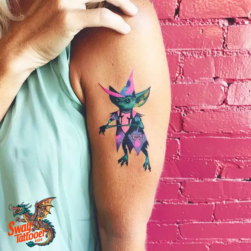 Goblin Tattoo Design