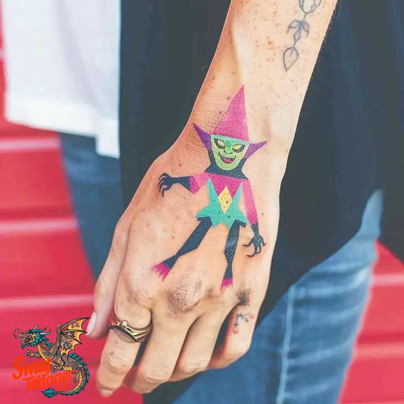 Goblin Tattoo Design