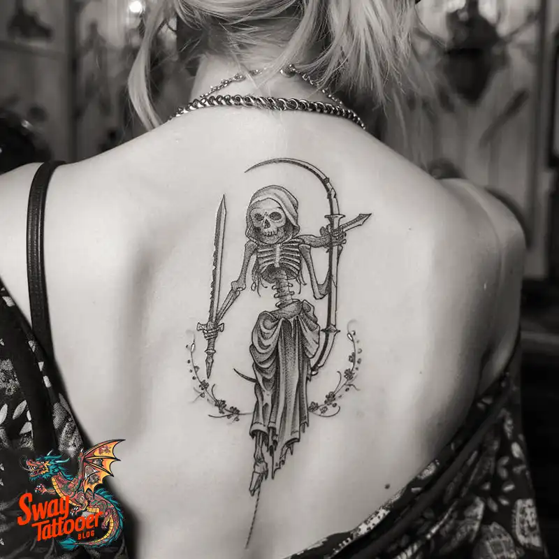 100 Grim Reaper Tattoo Designs: Meaning, Designs & Care 1 Grim Reaper Tattoo Designs